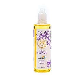 img 4 attached to 👶 Organic Baby Oil for Delicate Skin, EWG Verified for Safety, Enriched with Hydrature for Extra Moisturization, 3.4 oz.