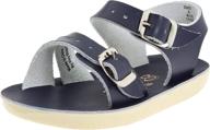 🏻 sun san toddler boys' sandals - salt water shoes logo