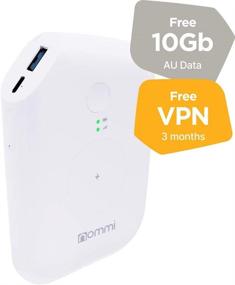img 3 attached to 🌐 Nommi: Unlocked 4G LTE Mobile Hotspot with Wi-Fi Extender, VPN, Pay-as-You-Go Portable MiFi, eSIM/SIM in 150 Countries, and 10000mAh Power Bank
