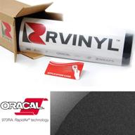 oracal 970ra gloss metallic anthracite 093 wrapping cast film vehicle car wrap vinyl sheet roll - (1ft x 5ft w/app card) logo