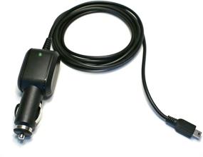 img 4 attached to 🚗 Mini USB Car Charger Vehicle Adapter Power Cord for Garmin Dash Cam 20 30 35, Mobius, Novatek, Mio Mivue, Cobra Cdr830 Cdr840, E-Prance, Ojocam, Black Box DVR Camera Recorder - 10 Feet Long