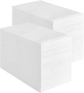 🎉 400 pack vplus premium quality guest towels: soft, absorbent disposable dinner napkins for weddings, parties, dinners, catering events & everyday use logo