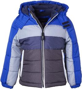 img 3 attached to 👕 SEO-Optimized: Sportoli Fleece Colorblock Hooded Winter Boys' Apparel