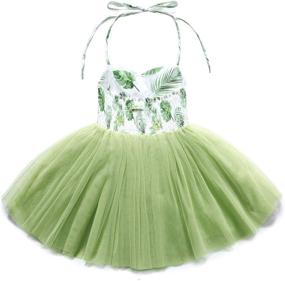 img 3 attached to 👗 Flofallzique Princess Toddlers Clothes Sundress for Girls' Clothing