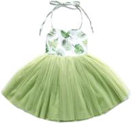 👗 flofallzique princess toddlers clothes sundress for girls' clothing logo