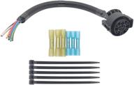carrofix replacement uscar 7-way connector wiring harness for factory tow package with 16-inch wires - oem 7 pin trailer wiring harness logo