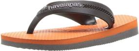 img 4 attached to Сандалии Havaianas для мальчиков малышей - Обувь для мальчиков оранжевого цвета.