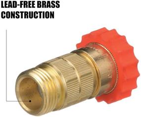 img 2 attached to 💧 Valterra A01-1120VP Brass Water Regulator: Efficient and Reliable Protection (Carded)