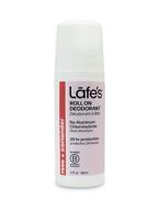 🌹 lafe's natural deodorant 3oz roll-on: aluminum-free, paraben-free, baking soda-free, 24-hour protection, rose & coriander scent - formerly bliss (packaging may vary) logo