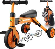 🚲 avenor 2-in-1 tricycle: ideal toddler bike for 2-year-olds, perfect trike for 3-year-olds, birthday gift, foldable & safe – boys and girls logo