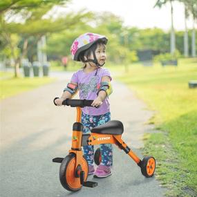 img 1 attached to 🚲 Avenor 2-in-1 Tricycle: Ideal Toddler Bike for 2-Year-Olds, Perfect Trike for 3-Year-Olds, Birthday Gift, Foldable & Safe – Boys and Girls