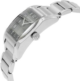 img 2 attached to Женские часы Baume Mercier Hampton M0A10021 - черный циферблат, кварцевый механизм