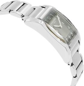 img 1 attached to Женские часы Baume Mercier Hampton M0A10021 - черный циферблат, кварцевый механизм