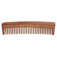 🌿 healthgoodsin - pure neem wood wide tooth comb for shiny hair, organic hair and scalp health, wide-tooth comb logo