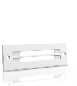 img 2 attached to 🖥️ AC Infinity Ventilation Grille, White - Replacement Grille for PC, Computer, AV, Electronic Toe-Kick Cabinets (Fits AIRPLATE S2), Slim & Low-Profile