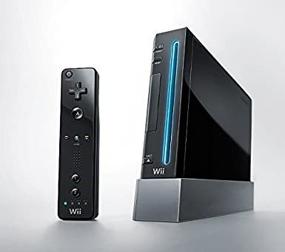 img 1 attached to 🎮 Refurbished Nintendo Wii Console (Black) - Get Your Gaming Groove On!