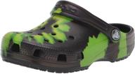 👟 crocs unisex classic graphic multi shoes and clogs for boys - top clogs & mules logo