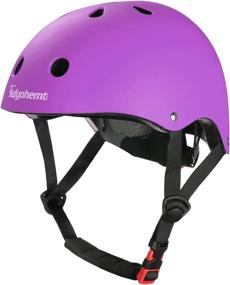 img 4 attached to Adyohemt Toddler Helmet - Adjustable Kids Bike Helmet for Ages 2-8/8-14 - Boys and Girls, Safety and Comfort Multi-Sport Helmet for Cycling, Skateboarding, and Scootering