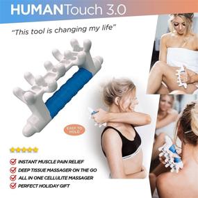 img 3 attached to 👐 KOA Elite Fascia Massage Tool - HUMANTouch 3.0: Natural Myofascial Release & Deep Tissue Cellulite Massager for Full Body Relaxation