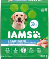 iams large breed adult dry dog food: premium chicken & lamb formula for optimal health логотип