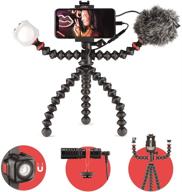 улучшите свой опыт мобильного блоггинга с помощью набора joby gorillapod mobile vlogging kit - смартфонов, микрофона wavo mobile и мини-светодиода beamo. логотип