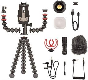 img 3 attached to Улучшите свой опыт мобильного блоггинга с помощью набора JOBY GorillaPod Mobile Vlogging Kit - смартфонов, микрофона Wavo Mobile и мини-светодиода Beamo.