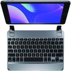 img 4 attached to 🔌 Brydge 9.7 Wireless Keyboard for iPad 6th Generation (2018), iPad 5th Generation (2017), iPad Pro 9.7", iPad Air 1/2 - Space Gray