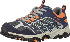 img 4 attached to Waterproof Hiking Sneaker for Kids - Merrell Kid's Moab FST Low