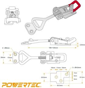 img 2 attached to 💪 Enhanced Performance: POWERTEC 20312 Pull Action Toggle Capacity - Unleash Maximum Power!