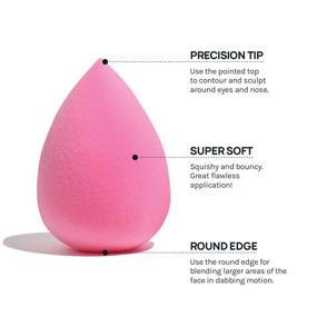 img 2 attached to 💄 AOA Studio Collection Makeup Sponge Set - Latex Free, High-definition Blenders, 6-Pack: Ideal for Powder, Cream, and Liquid Makeup, Ultra-Soft Wonder Blenders for Beauty Cosmetic Application