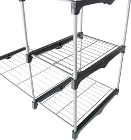 img 2 attached to 🗄️ Organize and Optimize Storage with the Amazon Basics Double Rod Freestanding Closet - Silver