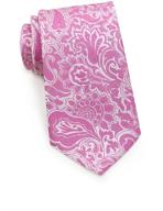 bows n ties necktie vibrant paisley microfiber: elevate your style with a burst of color! логотип