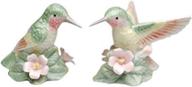 green hummingbirds salt and pepper shakers with vibrant multi-colored wings - stealstreet ss-cg-96228 logo