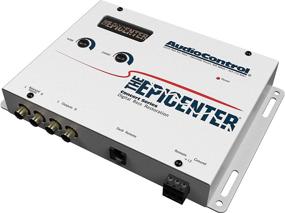 img 1 attached to 🔊 Enhance Your Audio with AudioControl The Epicenter Bass Booster Expander &amp; Bass Restoration Processor (White) - Remote Included!