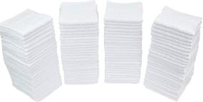 img 4 attached to 🧼 Simpli-Magic 79379 Cotton Washcloths, 50 Pack: 12” x 12” Bulk Cleaning Towels for All Household Needs