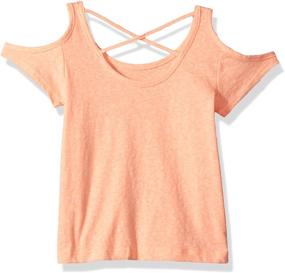 img 1 attached to 👚 Girls' Cold Shoulder Top by The Children's Place