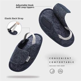 img 3 attached to 👦 STQ Lightweight Adjustable Boys' Slippers - Comfortable Shoes for Kids