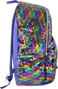 img 1 attached to Reverse Sequin Glitter Backpacks Changing