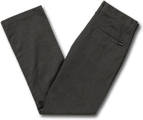 img 1 attached to Versatile and Stylish: Volcom Frickin Modern Stretch Black Boys' Pants