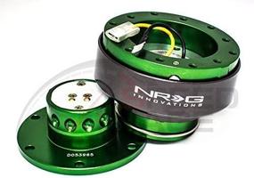 img 1 attached to Комплект быстрого отсоединения рулевого колеса Green Titanium NRG - Generation 2.0 SRK-200GN