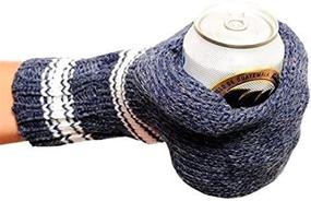 img 4 attached to 🧤 Suzy Beverage Insulating Glove: Keep Your Drink Cold & Your Hand Warm with the Beer Mitt Knit