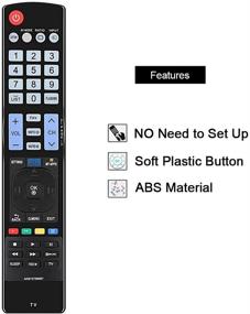 img 1 attached to Gvirtue AKB73756567 Remote Control - Compatible Replacement for LG 32LB5800, 32LB580B-UG, 39LB5800, 42LB5800-UG, 47LB5800, 47LB6100UG, 49UB8200, 50LB6100, 55LB5800-UG, 55LB6100, 55UB8200-UH, 55UB9200