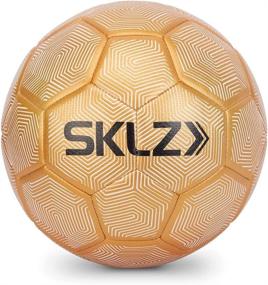 img 3 attached to ⚽️ Enhance Soccer Technique with SKLZ Golden Touch Weighted Training Ball, Size 5