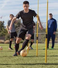 img 2 attached to ⚽️ Enhance Soccer Technique with SKLZ Golden Touch Weighted Training Ball, Size 5