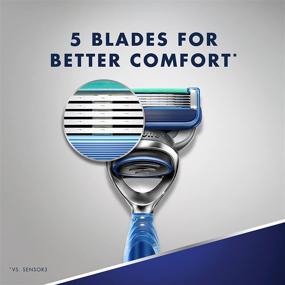 img 3 attached to Gillette5 Men's Razor Kit with 2 Refill Blades