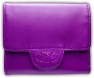 discover the sleek efficiency of big skinny women's leather tri-fold handbags & wallets logo