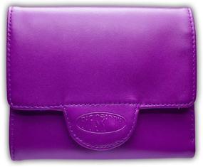 img 1 attached to Discover the Sleek Efficiency of Big Skinny Women's Leather Tri-Fold Handbags & Wallets