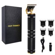 🪒 ultimate precision: t blade trimmer for men - cordless electric hair liner for flawless baldheaded hair, beard, and zero gapped trims logo