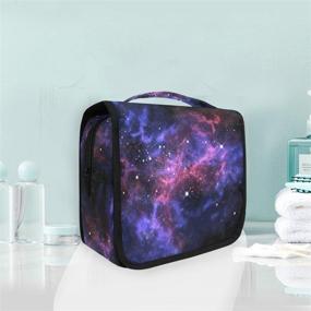 img 3 attached to JOYPRINT Toiletry Universe Cosmetic Organizer