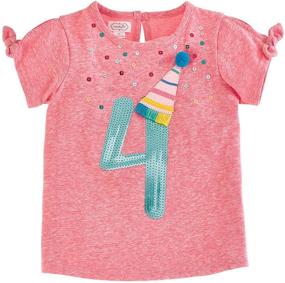 img 2 attached to 🎂 Birthday Girl's Clothing: Mud Pie Kids Girls Collection